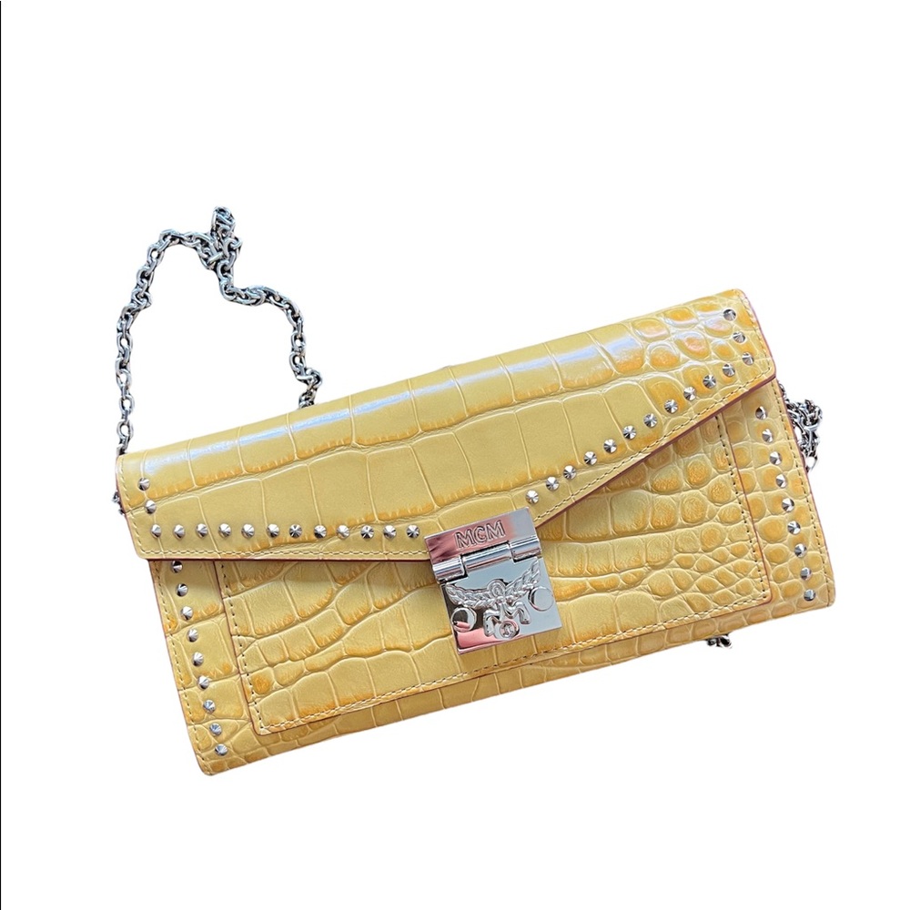 MCM crossbody wallet purse